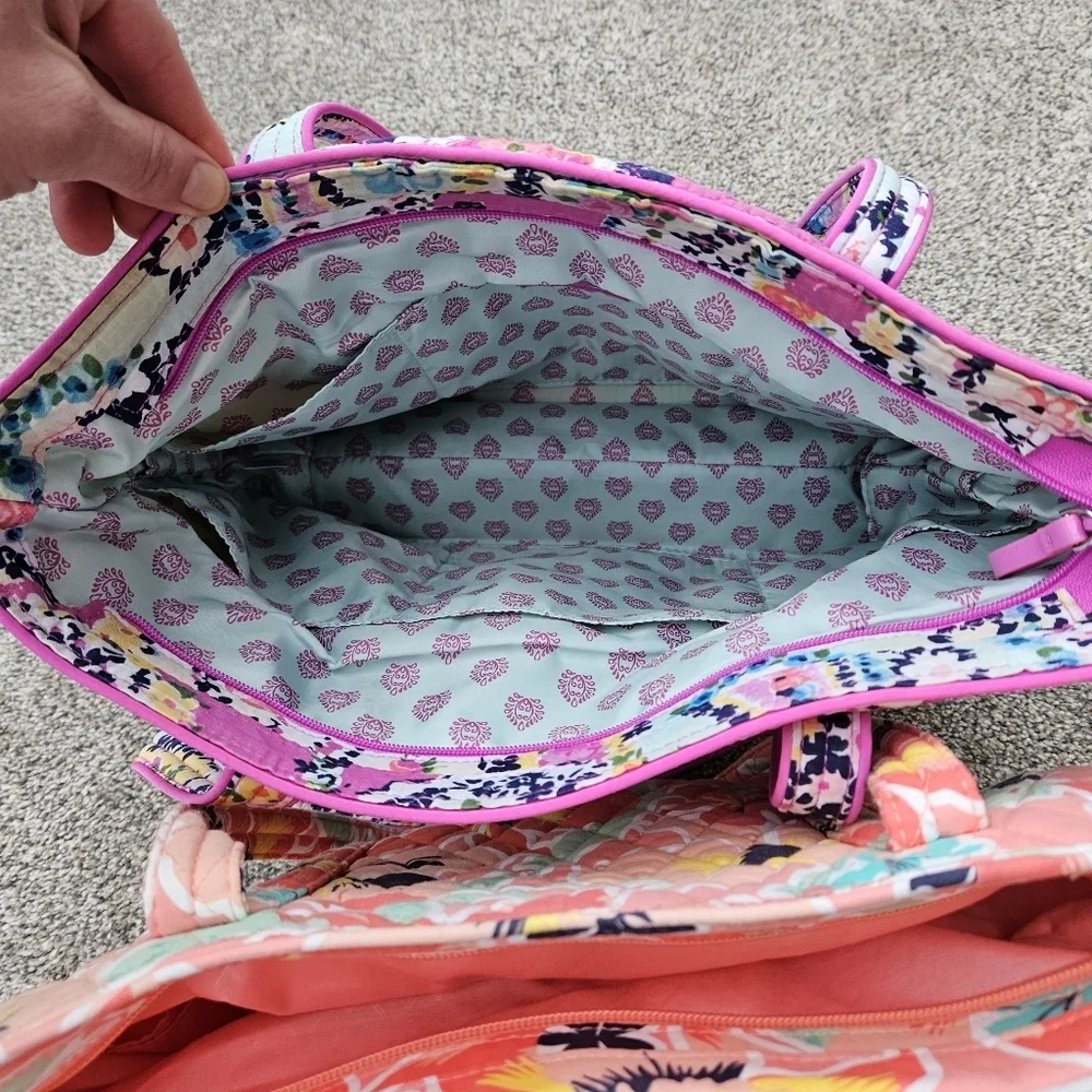 LOT Vera Bradley Tote Bags Turtle Dream Wildflower Paisley Rainforest Lily RARE